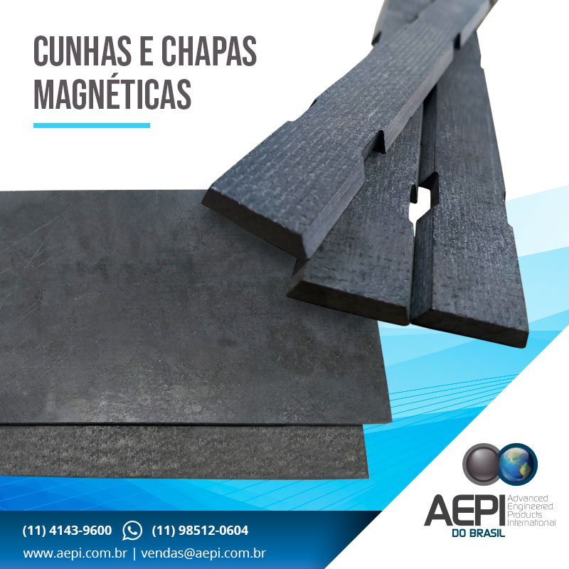 Cunhas e Chapas Magnéticas